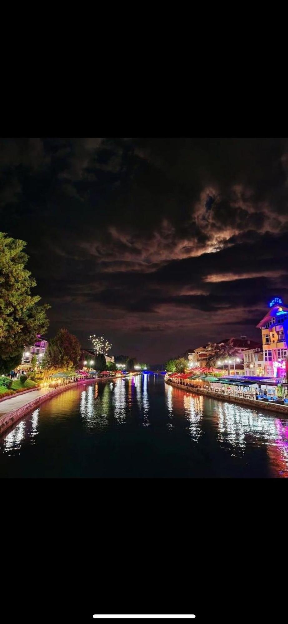 Vila Bolonja Struga Esterno foto
