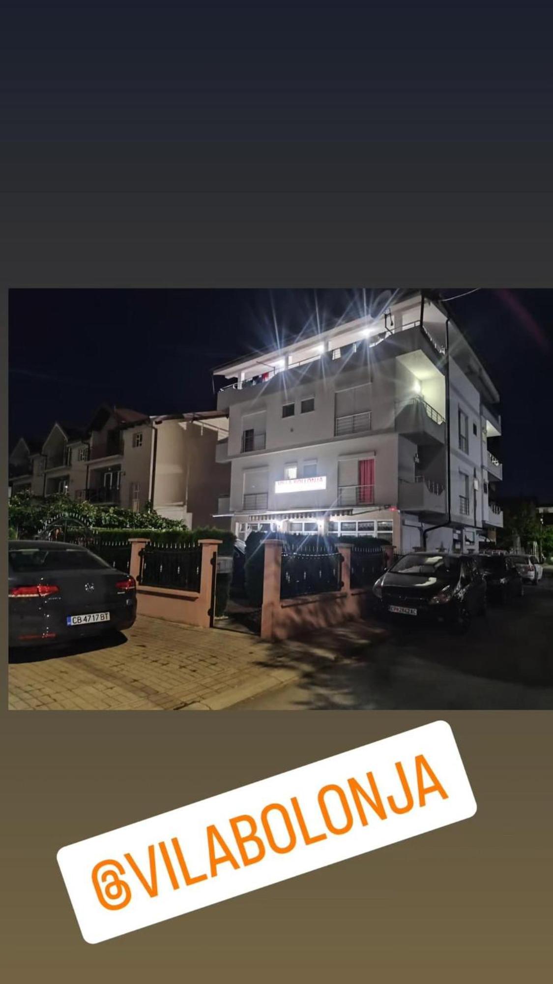 Vila Bolonja Struga Esterno foto
